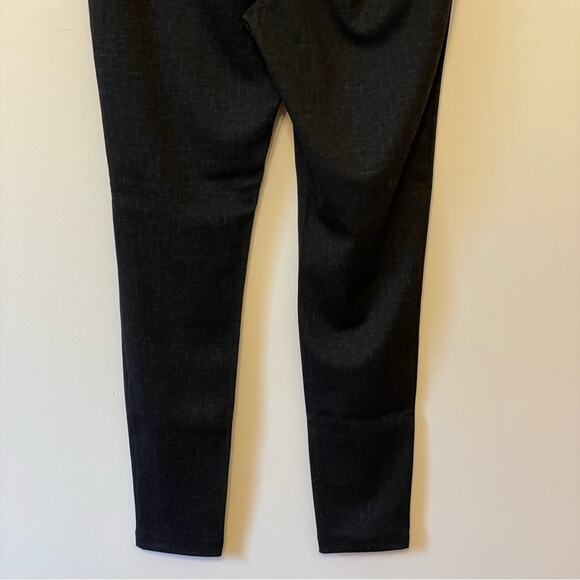 Apt. 9 NWT M mid rise leggings charcoal gray fitted classic basic athleisure - Picture 9 of 9